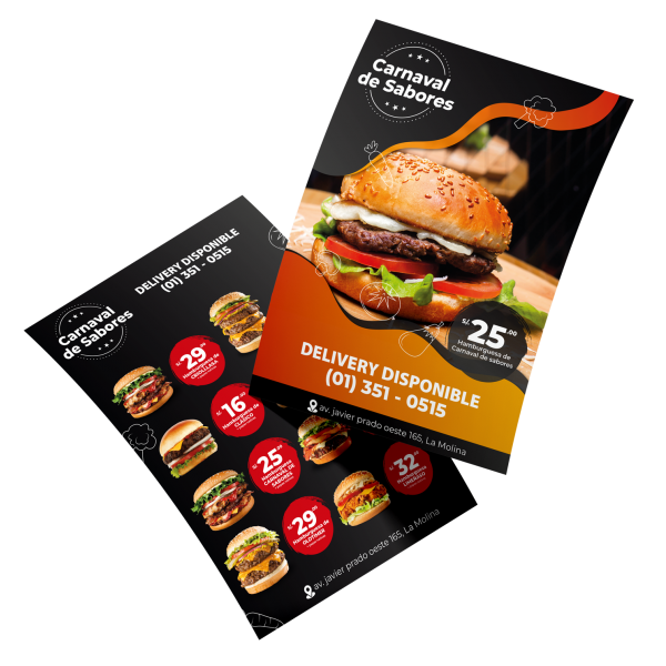 Flyers - Volantes Publicitarios